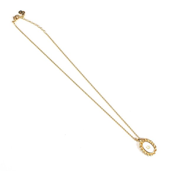 Dior Vintage Gold Pendant Necklace - Picture 3 of 7